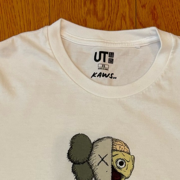 KAWS x Uniqlo Flayed Tee, XS - Picture 3 of 10